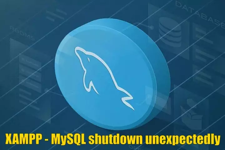 XAMPP - MySQL shutdown unexpectedly